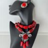 Lady A Coral Set