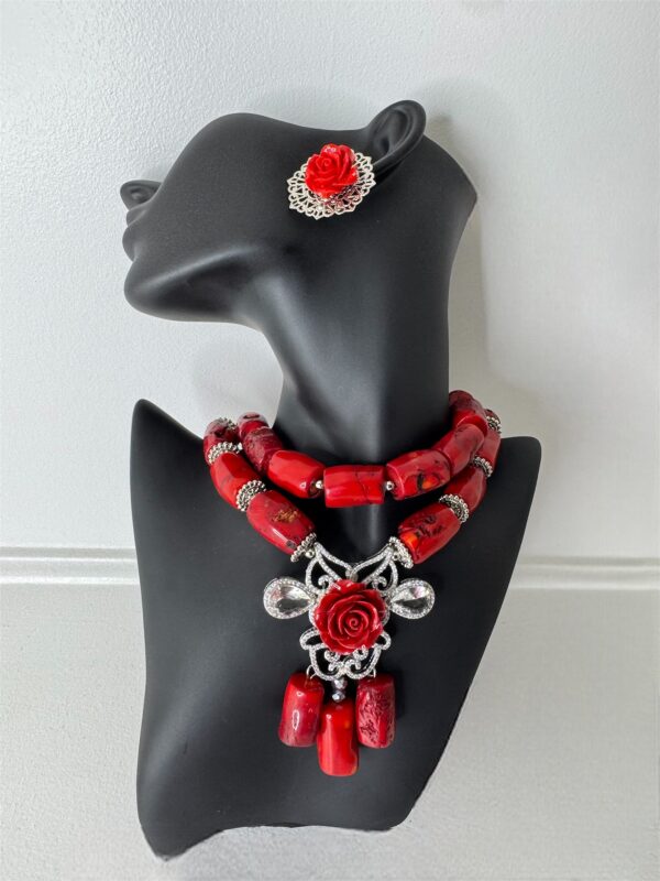 Lady A Coral Set