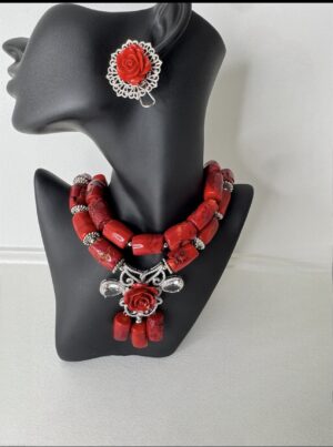 Lady A Coral Set