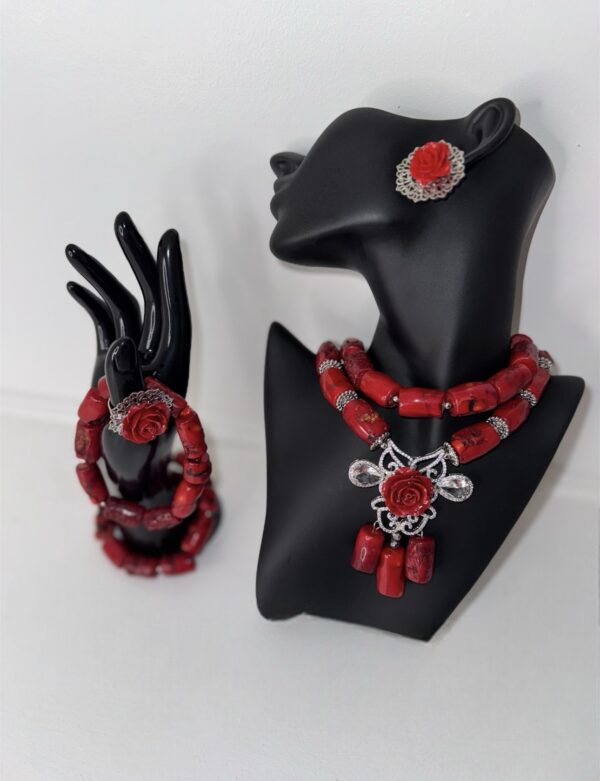 Lady A Coral Set
