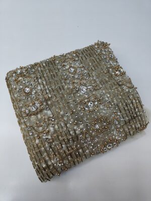 Adeline Crystal Lace - Gold