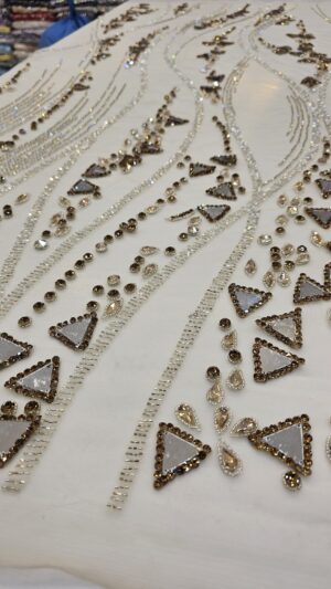 Shay Haute Couture Beaded Fabric