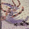 Seeke Handbeaded Lace(Purple)